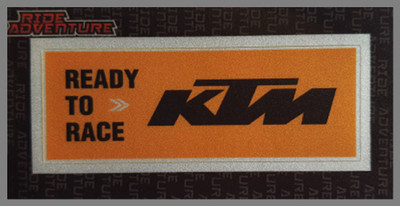Ride Adventure Sticker & Decal for Car & Bike(Multicolor)