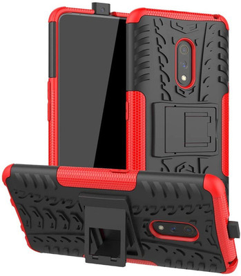 FITSMART Back Cover for Realme X / RMX1901, RMX1903(Red, Rugged Armor, Pack of: 1)