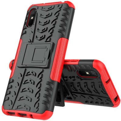 FITSMART Bumper Case for Xiaomi Redmi 9A(Red, Shock Proof, Pack of: 1)