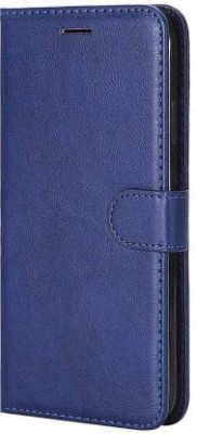 MobileMantra Flip Cover for Vivo Y21 2021 Model | Inside Pockets & Inbuilt Stand(Blue, Grip Case, Pack of: 1)