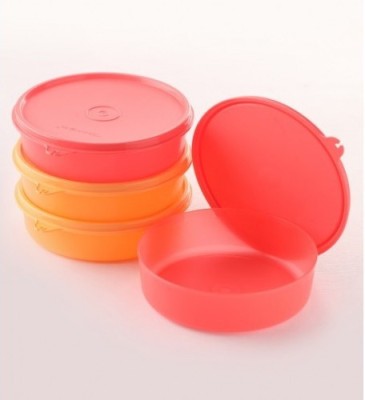 s.m.mart Plastic Storage Bowl Tupperware Medium Handy(Pack of 4, Multicolor)