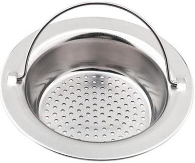 MobFest Kitchen Sink Stainless Steel Push Down Strainer(11 cm Set of 1)