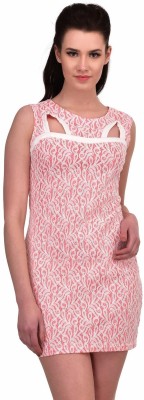 N-gal Women Bodycon Pink Dress