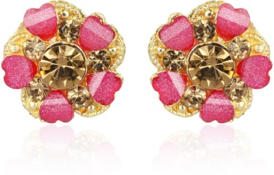 VFI American Diamond Tops Earring Zircon Brass Stud Earring