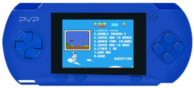 Clubics Blue PVP Gaming Console - TV Video Game (PVP-Blue) 1 GB with Super Mario, Contra(Blue)