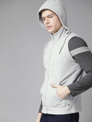 Roadster Sleeveless Solid Men Jacket