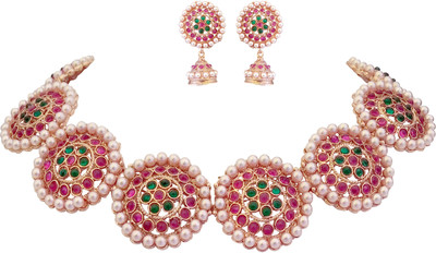 Miraya Alloy Multicolor Jewellery Set(Pack of 1)