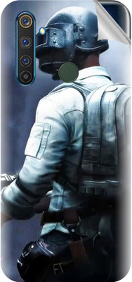 tiddler Realme Narzo 10 Mobile Skin(Black)