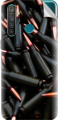 tiddler Realme 5 Pro Mobile Skin(Black)