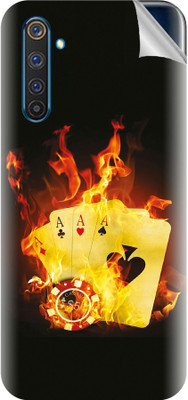 Snooky Realme 6 Pro Mobile Skin(Black)