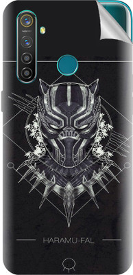 tiddler Realme 5 Pro Mobile Skin(Black)