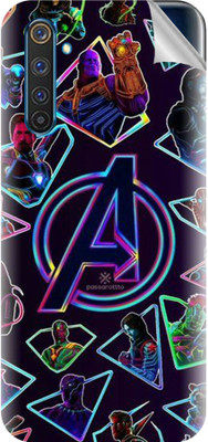 Snooky Realme 6s Mobile Skin(Multicolor)