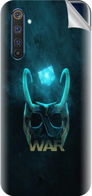 Snooky Realme 6s Mobile Skin(Black)