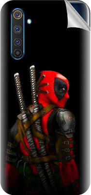 tiddler Realme 6s Mobile Skin(Black, Red)