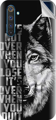 tiddler Realme 6s Mobile Skin(Black, Grey)