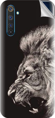 Snooky Realme X50 Pro Mobile Skin(Black, Beige)