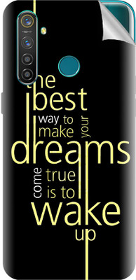 tiddler Realme 5 Pro Mobile Skin(Black)