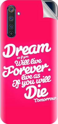 tiddler Realme X50 Pro 5G Mobile Skin(Pink)