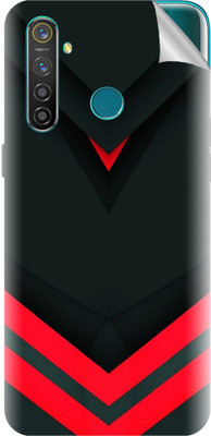 tiddler Realme 5 Pro Mobile Skin(Black)