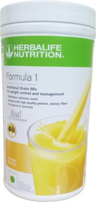 Herbalife Nutrition Formula 1 Nutrition Protein Shake - Mango Flavor For Weight Loss Plant-Based Protein(500 g, Mango)