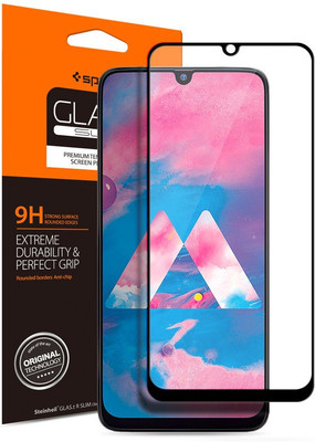 Spigen Tempered Glass Guard for Samsung Galaxy M30s(Pack of 1)