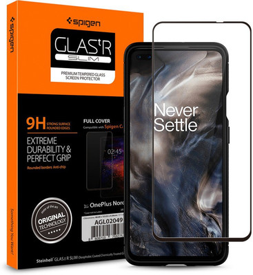 Spigen Tempered Glass Guard for OnePlus Nord(Pack of 1)