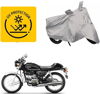 MOTOWORLD Waterproof Two Wheeler Cover for Hero(Splendor Pro Classic, Silver)