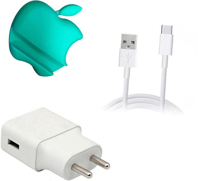 DAKRON Wall Charger Accessory Combo for Realme 6 Pro(White)