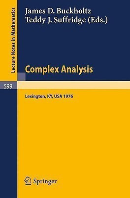 Complex Analysis. Kentucky 1976(English, Paperback, unknown)