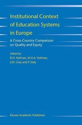 Institutional Context of Education Systems in Europe(English, Hardcover, unknown)