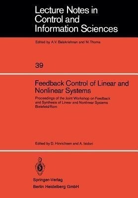 Feedback Control of Linear and Nonlinear Systems(English, Paperback, unknown)