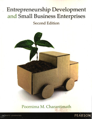 Entrepreneurship Development and Small Business Enterprises(English, Paperback, Charantimath Poornima M.)