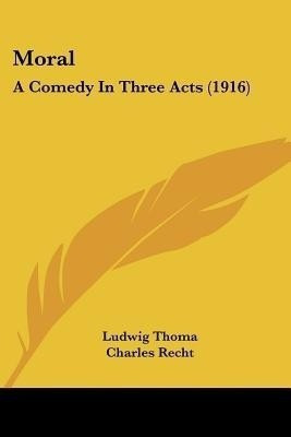 Moral(English, Paperback, Thoma Ludwig)