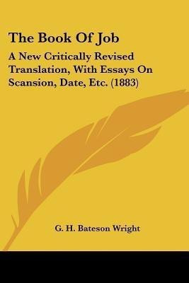 The Book Of Job(English, Paperback, Wright G H Bateson)