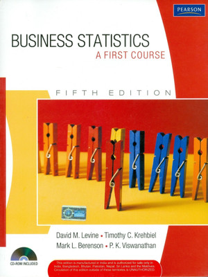 Business Statistics  - A First Course (With CD)(English, Mixed media product, Levine David M.)