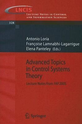 Advanced Topics in Control Systems Theory(English, Paperback, unknown)