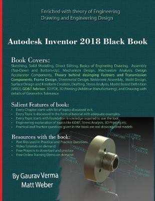 Autodesk Inventor 2018 Black Book(English, Paperback, Verma Gaurav)