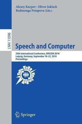 Speech and Computer(English, Paperback, unknown)