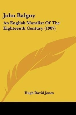 John Balguy(English, Paperback, Jones Hugh David)