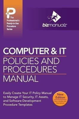 Computer & IT Policies and Procedures Manual(English, Hardcover, unknown)