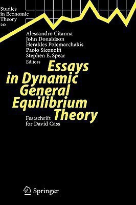 Essays in Dynamic General Equilibrium Theory(English, Hardcover, unknown)