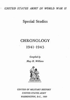 Chronology of the U.S. Army in World War II(English, Paperback, unknown)
