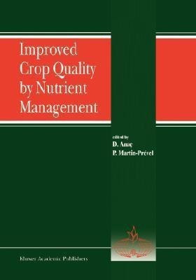Improved Crop Quality by Nutrient Management(English, Hardcover, unknown)