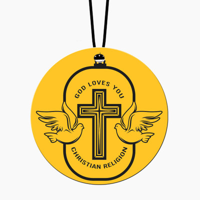 ClassyGiftz cg-p33-d61 Car Hanging Ornament(Pack of 1)