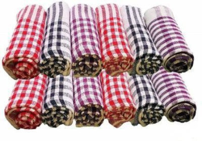 SBTs Wet and Dry Cotton Cleaning Cloth(12 Units)