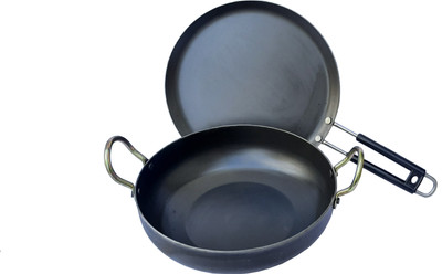 Navghar Cookware Set(Iron, 2 - Piece)