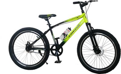 Argon Rafals 26T MTB/Bicycle/Road Cycle (Single Speed) Fluorescent (Green-Black) 26 T Mountain Cycle
