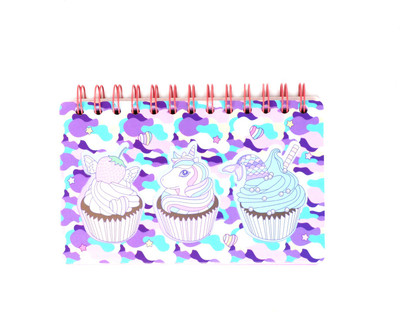 smily kiddos Hand made A5 Note Book single ruled 80 Pages(Multicolor)