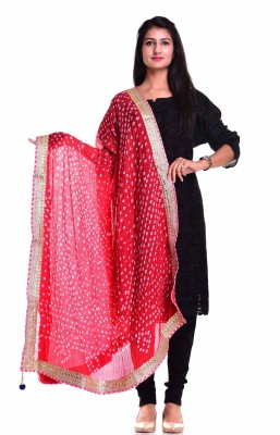 Kastiel Art Silk Printed Women Dupatta