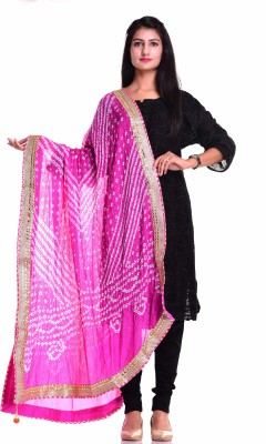 Kastiel Art Silk Printed Women Dupatta